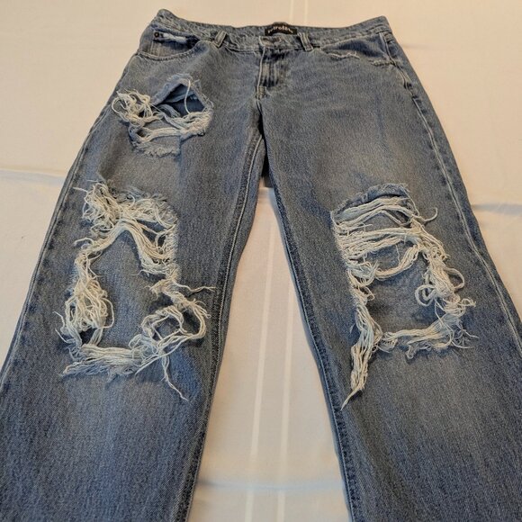 Retrofete Size 26 Distressed Medium Wash Jeans - Picture 14 of 14